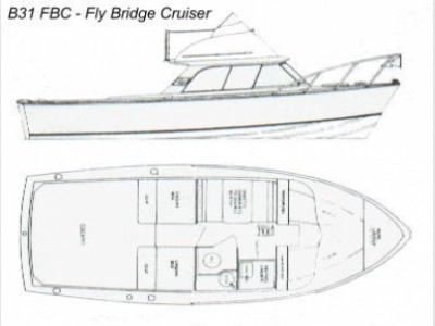 Bertram Yacht 31' Fbc