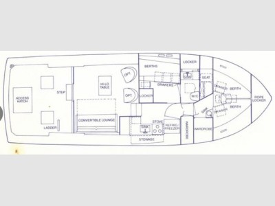 Bertram Yacht Bertram 42' Convertible